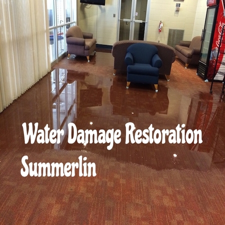 Water Damage Restoration Summerlin