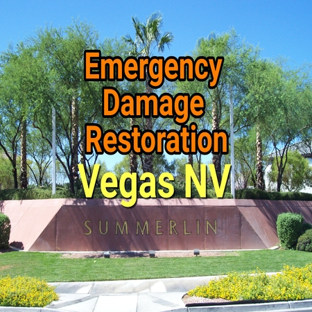 Emergency damage restoration Vegas NV