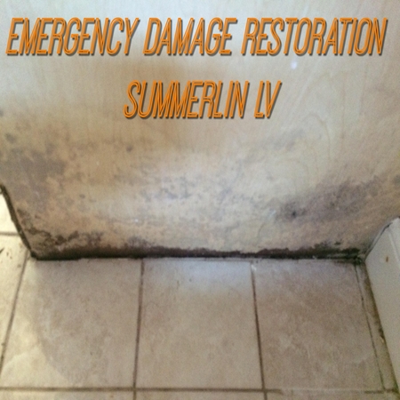 Emergency damage restoration summerlin LV