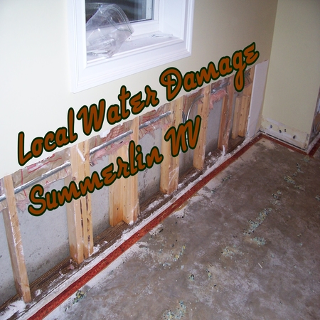 Local Water Damage Summerlin NV