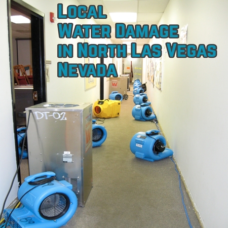 Local Water Damage in North Las Vegas Nevada