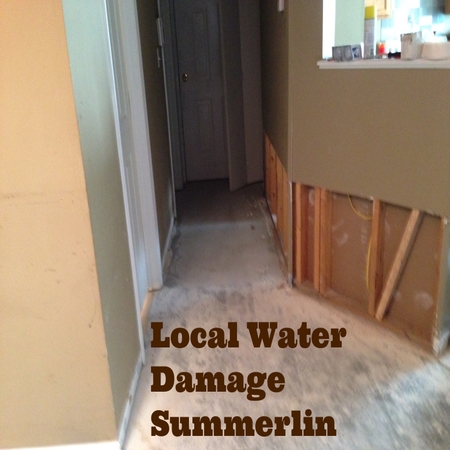 Local Water Damage Summerlin