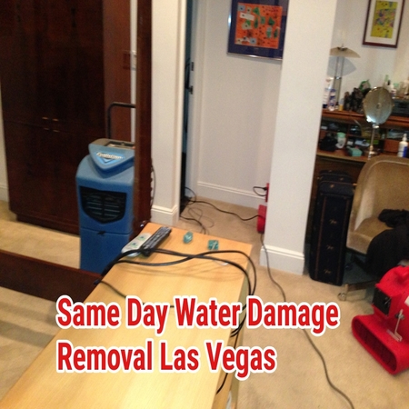 Same Day Water Damage Removal Las Vegas