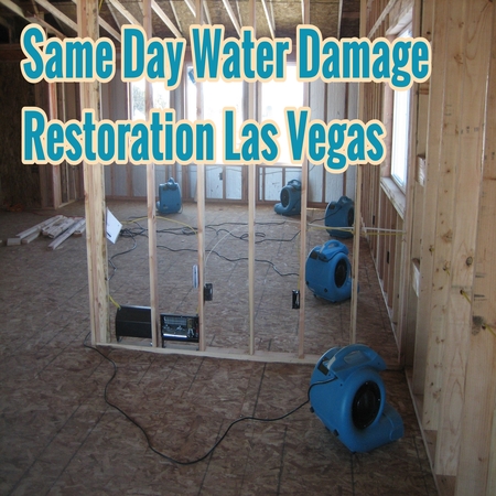 Same Day Water Damage Restoration Las Vegas