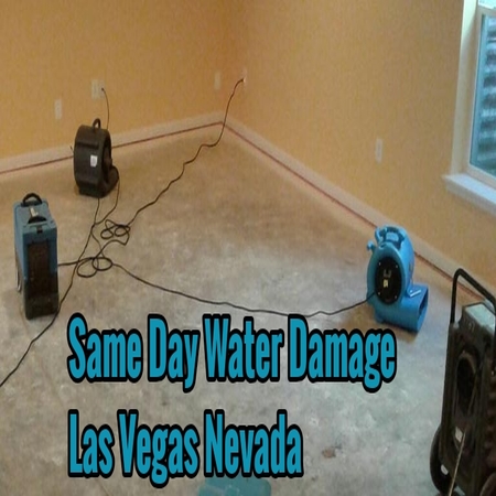 Same Day Water Damage Las Vegas Nevada