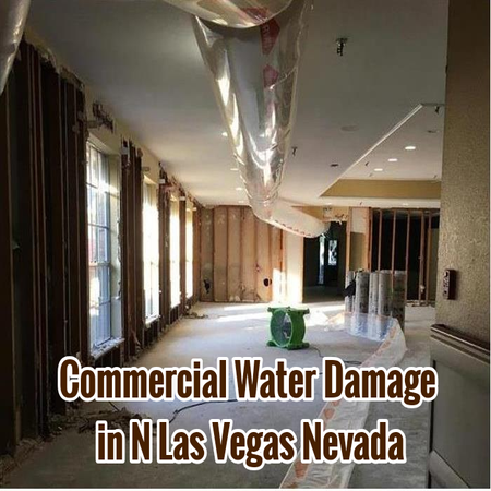 Commercial Water Damage in N Las Vegas Nevada