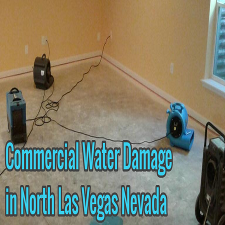 Commercial Water Damage in North Las Vegas Nevada