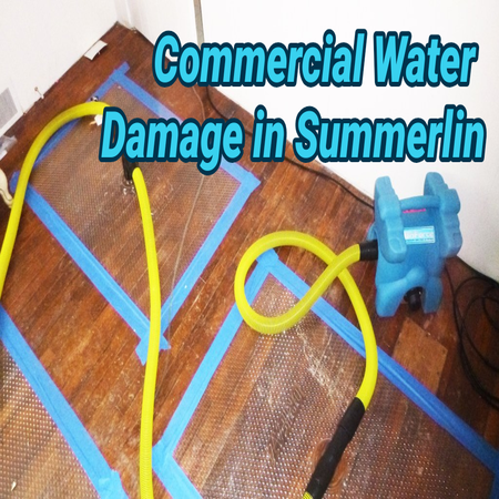 Commercial Water Damage in Summerlin