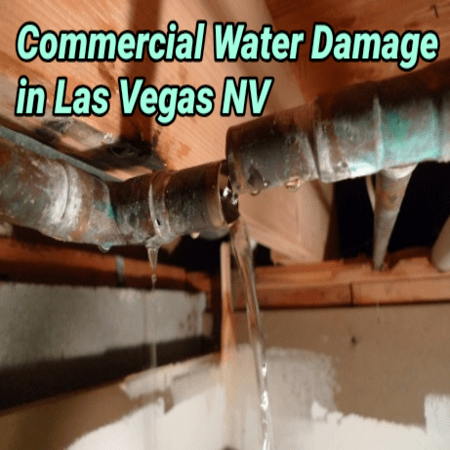 Commercial Water Damage in Las Vegas NV