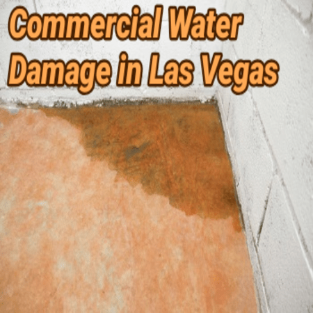 Commercial Water Damage in Las Vegas