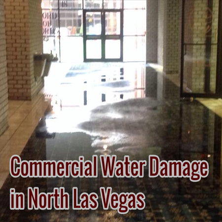 Commercial Water Damage in North Las Vegas