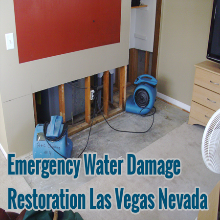 Emergency Water Damage Restoration Las Vegas Nevada