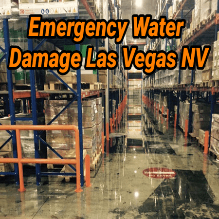 Emergency Water Damage Las Vegas NV